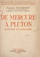 E-book, De Mercure à Pluton : Planètes et satellites, Albin Michel (réédition numérique FeniXX)