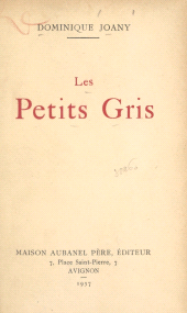 E-book, Les petits gris, Aubanel (réédition numérique FeniXX)