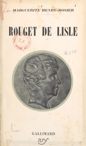 E-book, Rouget de Lisle, Gallimard (réédition numérique FeniXX)