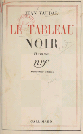 eBook, Le tableau noir, Gallimard (réédition numérique FeniXX)