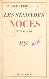 E-book, Les secondes noces, Gallimard (réédition numérique FeniXX)