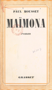 eBook, Maïmona, Grasset (réédition numérique FeniXX)