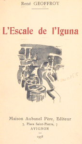 E-book, L'escale de l'Iguna, Aubanel (réédition numérique FeniXX)