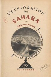 E-book, L'exploration du Sahara (4) : Vingt-cinq reproductions. Une carte., Gallimard (réédition numérique FeniXX)