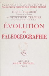 E-book, Évolution et paléogéographie, Albin Michel (réédition numérique FeniXX)