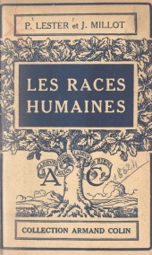E-book, Les races humaines, Armand Colin (réédition numérique FeniXX)