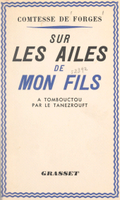 E-book, Sur les ailes de mon fils, Grasset (réédition numérique FeniXX)