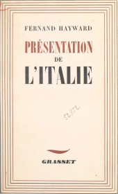 E-book, Présentation de l'Italie, Grasset (réédition numérique FeniXX)