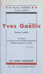 E-book, Yves Gaëllic, Éditions de La Martinière (réédition numérique FeniXX)