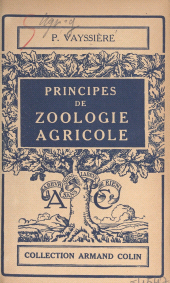 eBook, Principes du zoologie agricole, Armand Colin (réédition numérique FeniXX)