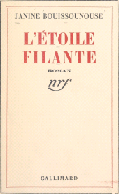 E-book, L'étoile filante, Gallimard (réédition numérique FeniXX)