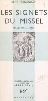 E-book, Les signets du missel : Poèmes sur la messe, Gallimard (réédition numérique FeniXX)