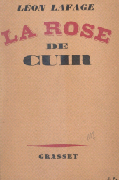 E-book, La rose de cuir, Grasset (réédition numérique FeniXX)