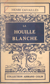 E-book, La houille blanche, Armand Colin (réédition numérique FeniXX)