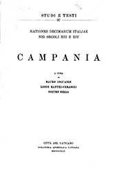 E-book, Rationes decimarum Italiae nei secoli XIII e XIV : Campania, Biblioteca apostolica vaticana