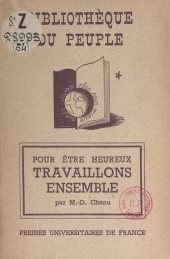 eBook, Pour être heureux, travaillons ensemble, Presses universitaires de France (réédition numérique FeniXX)