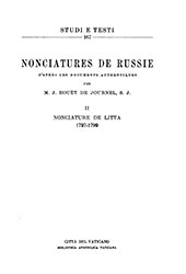 eBook, Nonciatures de Russie, d'après les documents authentiques : II : nonciature de Litta, 1797-1799, Biblioteca apostolica vaticana