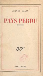 E-book, Pays perdu, Gallimard (réédition numérique FeniXX)
