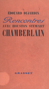 eBook, Rencontres avec Houston Stewart Chamberlain : Souvenirs et correspondance, Grasset (réédition numérique FeniXX)