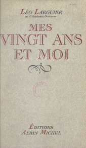 eBook, Mes vingt ans et moi, Albin Michel (réédition numérique FeniXX)