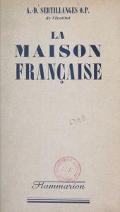 eBook, La maison française, Flammarion (réédition numérique FeniXX)