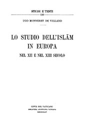 eBook, Lo studio dell'Islam in Europa nel XII e nel XIII secolo, Biblioteca apostolica vaticana