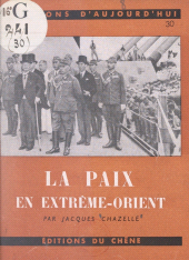E-book, La paix en Extrême-Orient, Chêne (réédition numérique FeniXX)