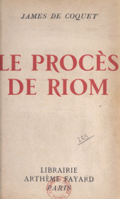 eBook, Le procès de Riom, Fayard (réédition numérique FeniXX)