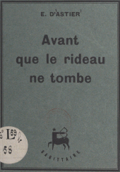 eBook, Avant que le rideau ne tombe, Grasset (réédition numérique FeniXX)