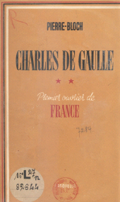 eBook, Charles de Gaulle, premier ouvrier de France, Grasset (réédition numérique FeniXX)