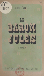 E-book, Le baron Jules, le Pré aux Clercs (réédition numérique FeniXX)
