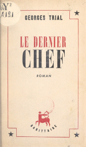 E-book, Le dernier chef, Grasset (réédition numérique FeniXX)
