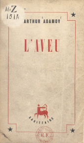 E-book, L'aveu, Grasset (réédition numérique FeniXX)