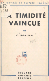 E-book, La timidité vaincue, Éditions de La Martinière (réédition numérique FeniXX)