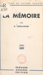 E-book, La mémoire, Éditions de La Martinière (réédition numérique FeniXX)
