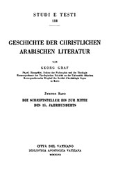 E-book, Geschichte der christlichen arabischen Literatur : vol. II : die Schriftsteller bis zur mitte des 15. Jahrhunderts, Biblioteca apostolica vaticana