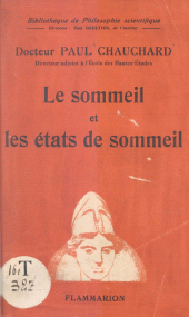E-book, Le sommeil et les états de sommeil, Flammarion (réédition numérique FeniXX)