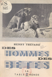 E-book, Des hommes des bêtes : Le zoo de Lyautey, La Table Ronde (réédition numérique FeniXX)