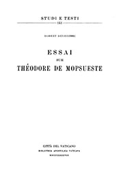 eBook, Essai sur Theodore de Mopsueste, Biblioteca apostolica vaticana