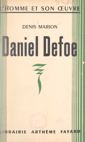 eBook, Daniel Defoe, Fayard (réédition numérique FeniXX)