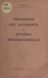 E-book, Prévention des accidents et hygiène professionnelle, Foucher (réédition numérique FeniXX)