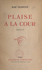 E-book, Plaise à la cour, Éditions Du Masque (réédition numérique FeniXX)