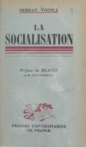 E-book, La socialisation, Presses universitaires de France (réédition numérique FeniXX)