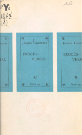 E-book, Procès-verbal : Courrières, (les maquis de France), Seghers (réédition numérique FeniXX)