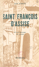 E-book, Saint François d'Assise et son message au monde, Bordas (réédition numérique FeniXX)
