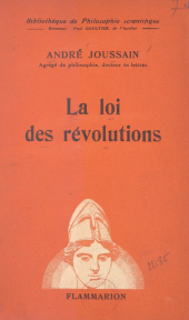eBook, La loi des révolutions, Flammarion (réédition numérique FeniXX)