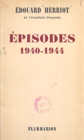 E-book, Épisodes 1940-1944, Flammarion (réédition numérique FeniXX)