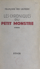 E-book, Les chroniques du petit monstre, Stock (réédition numérique FeniXX)