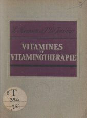 eBook, Vitamines et vitaminothérapie, Armand Colin (réédition numérique FeniXX)