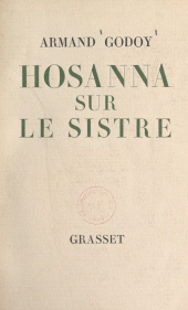 E-book, Hosanna sur le sistre, Grasset (réédition numérique FeniXX)